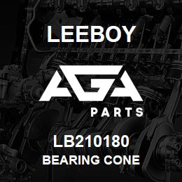 LB210180 Leeboy BEARING CONE | AGA Parts