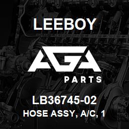 LB36745-02 Leeboy HOSE ASSY, A/C, 1 | AGA Parts