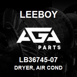 LB36745-07 Leeboy DRYER, AIR COND | AGA Parts