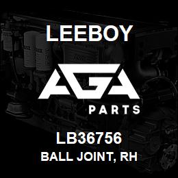 LB36756 Leeboy BALL JOINT, RH | AGA Parts