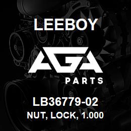 LB36779-02 Leeboy NUT, LOCK, 1.000 | AGA Parts