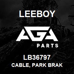 LB36797 Leeboy CABLE, PARK BRAK | AGA Parts