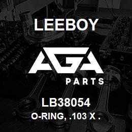 LB38054 Leeboy O-RING, .103 X . | AGA Parts