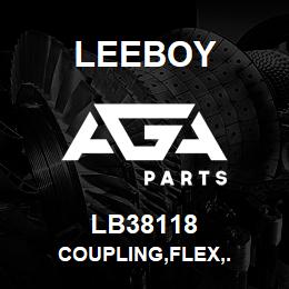 LB38118 Leeboy COUPLING,FLEX,. | AGA Parts