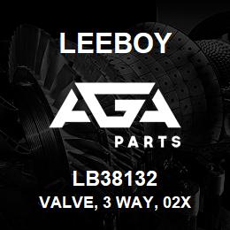 LB38132 Leeboy VALVE, 3 WAY, 02X | AGA Parts