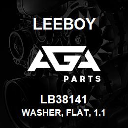 LB38141 Leeboy WASHER, FLAT, 1.1 | AGA Parts
