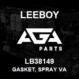 LB38149 Leeboy GASKET, SPRAY VA | AGA Parts