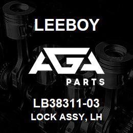 LB38311-03 Leeboy LOCK ASSY, LH | AGA Parts