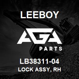 LB38311-04 Leeboy LOCK ASSY, RH | AGA Parts