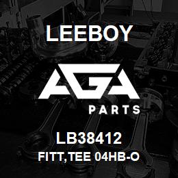 LB38412 Leeboy FITT,TEE 04HB-O | AGA Parts