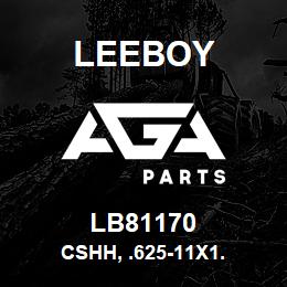 LB81170 Leeboy CSHH, .625-11X1. | AGA Parts