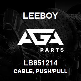 LB851214 Leeboy CABLE, PUSH/PULL | AGA Parts