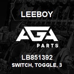 LB851392 Leeboy SWITCH, TOGGLE, 3 | AGA Parts