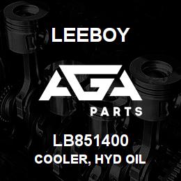 LB851400 Leeboy COOLER, HYD OIL | AGA Parts