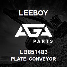 LB851483 Leeboy PLATE, CONVEYOR | AGA Parts