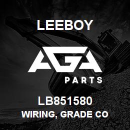 LB851580 Leeboy WIRING, GRADE CO | AGA Parts