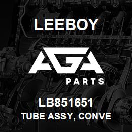 LB851651 Leeboy TUBE ASSY, CONVE | AGA Parts