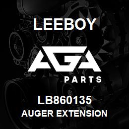 LB860135 Leeboy AUGER EXTENSION | AGA Parts