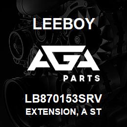LB870153SRV Leeboy EXTENSION, A ST | AGA Parts