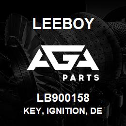 LB900158 Leeboy KEY, IGNITION, DE | AGA Parts