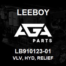 LB910123-01 Leeboy VLV, HYD, RELIEF | AGA Parts