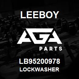 LB95200978 Leeboy LOCKWASHER | AGA Parts