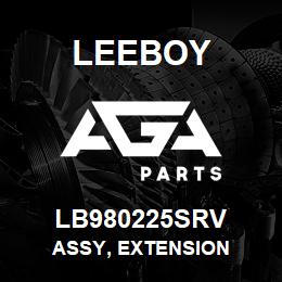 LB980225SRV Leeboy ASSY, EXTENSION | AGA Parts