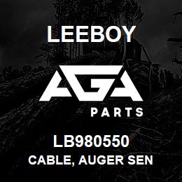 LB980550 Leeboy CABLE, AUGER SEN | AGA Parts
