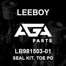 LB981503-01 Leeboy SEAL KIT, TOE PO | AGA Parts