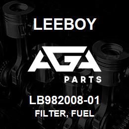 LB982008-01 Leeboy FILTER, FUEL | AGA Parts