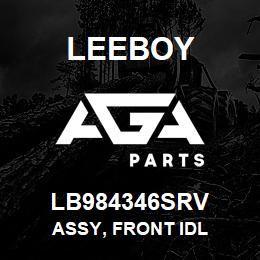 LB984346SRV Leeboy ASSY, FRONT IDL | AGA Parts