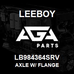 LB984364SRV Leeboy AXLE W/ FLANGE | AGA Parts
