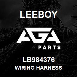 LB984376 Leeboy WIRING HARNESS | AGA Parts