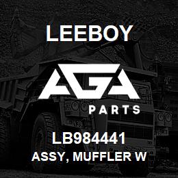 LB984441 Leeboy ASSY, MUFFLER W | AGA Parts