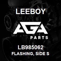 LB985062 Leeboy FLASHING, SIDE S | AGA Parts