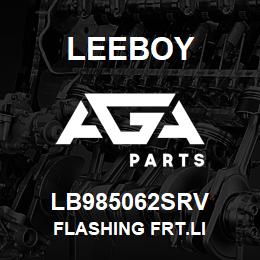 LB985062SRV Leeboy FLASHING FRT.LI | AGA Parts