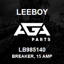 LB985140 Leeboy BREAKER, 15 AMP | AGA Parts
