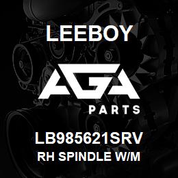 LB985621SRV Leeboy RH SPINDLE W/M | AGA Parts
