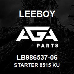 LB986537-06 Leeboy STARTER 8515 KU | AGA Parts