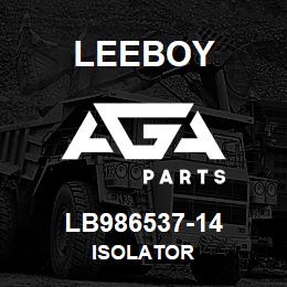 LB986537-14 Leeboy ISOLATOR | AGA Parts