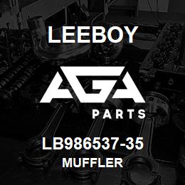 LB986537-35 Leeboy MUFFLER | AGA Parts