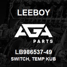LB986537-49 Leeboy SWITCH, TEMP KUB | AGA Parts