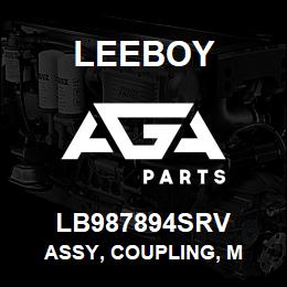 LB987894SRV Leeboy ASSY, COUPLING, M | AGA Parts