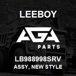 LB988998SRV Leeboy ASSY, NEW STYLE | AGA Parts