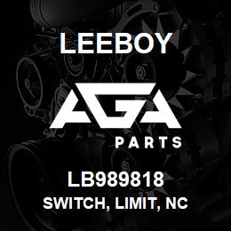 LB989818 Leeboy SWITCH, LIMIT, NC | AGA Parts