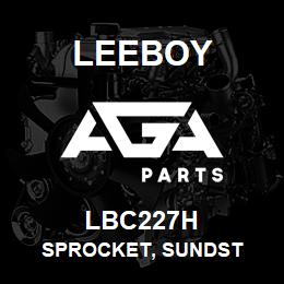 LBC227H Leeboy SPROCKET, SUNDST | AGA Parts