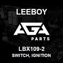 LBX109-2 Leeboy SWITCH, IGNITION | AGA Parts