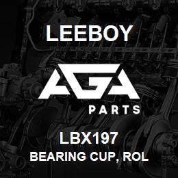 LBX197 Leeboy BEARING CUP, ROL | AGA Parts