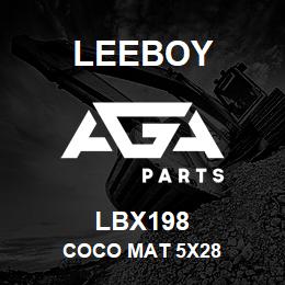 LBX198 Leeboy COCO MAT 5X28 | AGA Parts