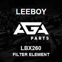 LBX260 Leeboy FILTER ELEMENT | AGA Parts